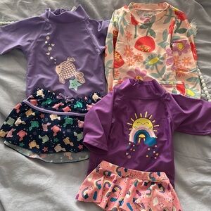 Girls 2T swimsuits